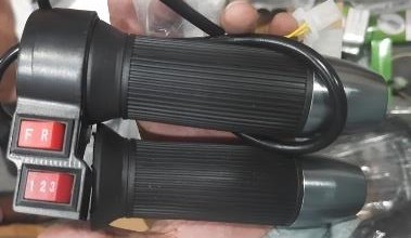 THROTTLE SET F&R (123 GEAR) (HEAVY QUALITY)